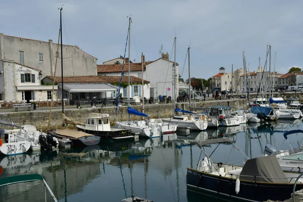Saint Martin França Outubro 2022 Pitoresca Aldeia Barco Porto — Fotografia de Stock