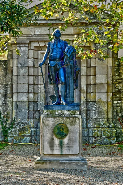 Saint Martin Γαλλία Οκτωβρίου 2022 Άγαλμα Του George Washington Στο — Φωτογραφία Αρχείου