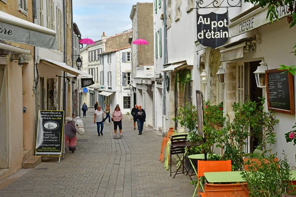 Saint Martin France October 2022 Shop Picturesque City — 图库照片