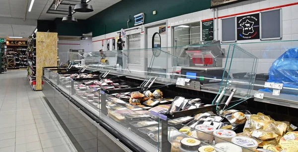 Sainte Marie Francia Octubre 2022 Supermercado Pintoresco Pueblo — Foto de Stock