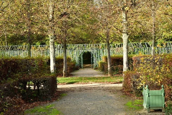 法国凡尔赛 2022年11月19日 凡尔赛宫的玛丽 安托瓦内特庄园的小特里安公园 — 图库照片
