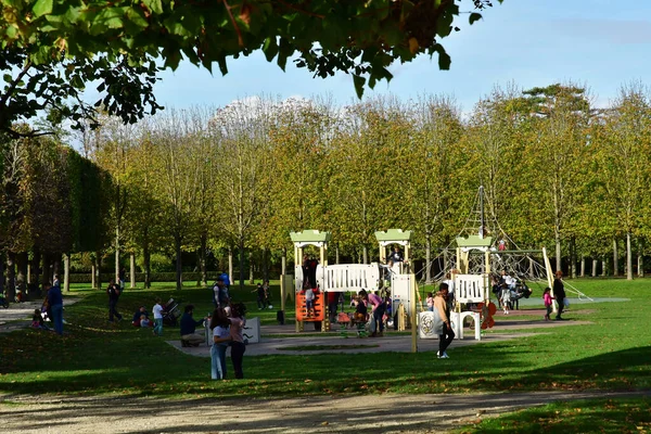 Saint Germain Laye Francia Ottobre 2022 Parco Giochi Nel Parco — Foto Stock