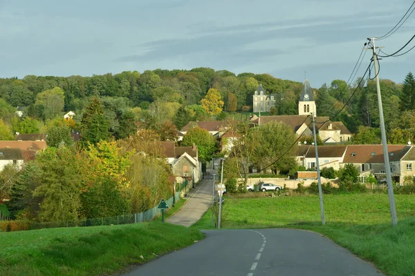 Villers Arthies Fransa Kasım 2022 Picoresque Village — Stok fotoğraf