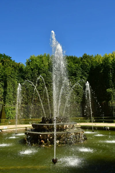 Βερσαλλίες Γαλλία Αυγούστου 2022 Τρία Σιντριβάνια Άλσος Στο Πάρκο Κάστρο — Φωτογραφία Αρχείου
