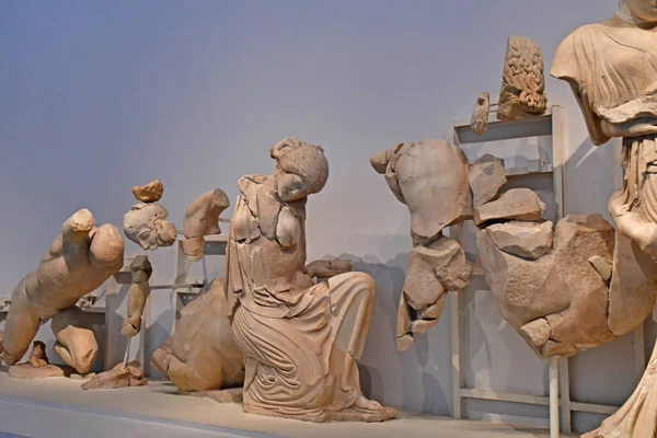 Ancient Olympia Greece August 2022 Museum Archaeological Site — ストック写真