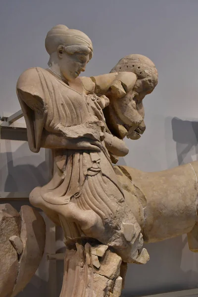 Ancient Olympia Greece August 2022 Museum Archaeological Site — Zdjęcie stockowe
