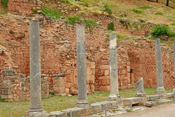 Delphi Greece August 2022 Archaeological Site — Stock fotografie
