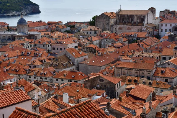 stock image Dubrovnik; Croatia - august 29 2022 : the picturesque old city 