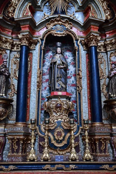 Lamego Portugalia Marca 2022 Katedra Matki Bożej Wniebowzięcia Pańskiego — Zdjęcie stockowe