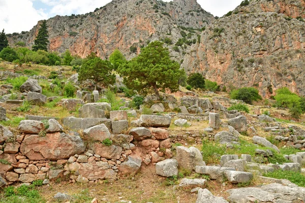Delphi Greece August 2022 Archaeological Site — Stock Photo, Image