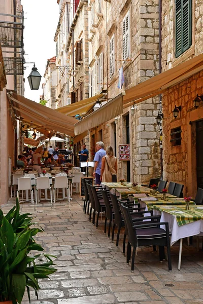 Dubrovnik Croatia August 2022 Picturesque Old City — 스톡 사진