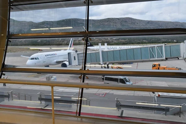 Dubrovnik Croatia August 2022 Airport — Foto de Stock