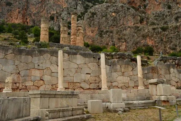 Delphi Greece August 2022 Archaeological Site — 스톡 사진