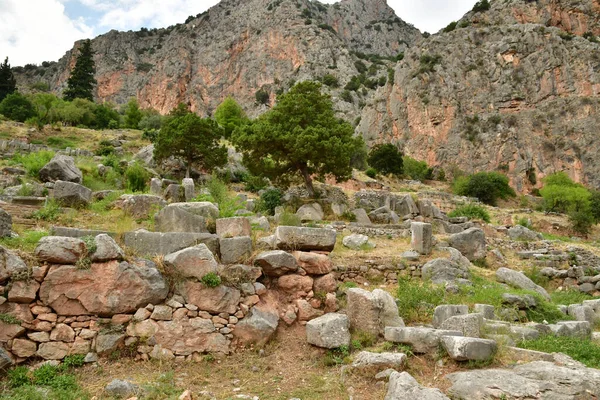 Delphi Greece August 2022 Archaeological Site —  Fotos de Stock