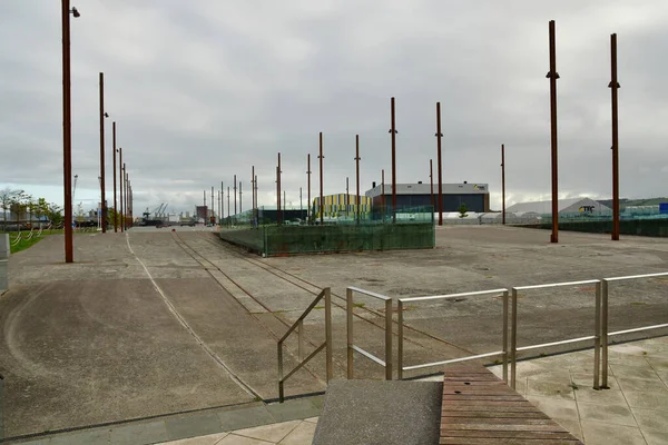 Belfast Noord Ierland September 2022 Plek Waar Titanic Werd Gebouwd — Stockfoto