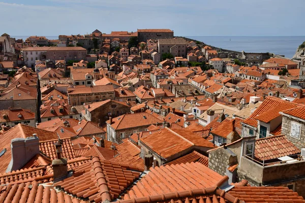 stock image Dubrovnik; Croatia - august 29 2022 : the picturesque old city 