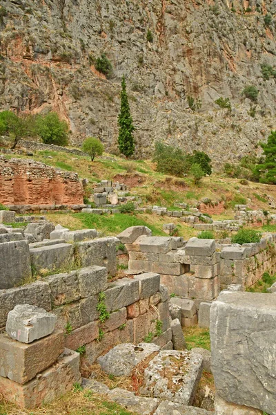 Delphi Greece August 2022 Archaeological Site — Stok fotoğraf