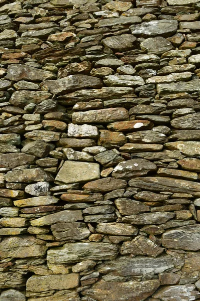 Okres Donegal Irsko Září 2022 Suchá Kamenná Zeď Griananu Aileachu — Stock fotografie