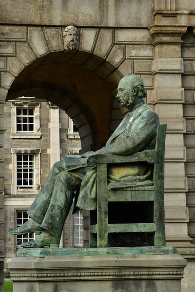 Dublin Ireland September 2022 Statue William Lecky Trinity College Dublin — Stock Photo, Image