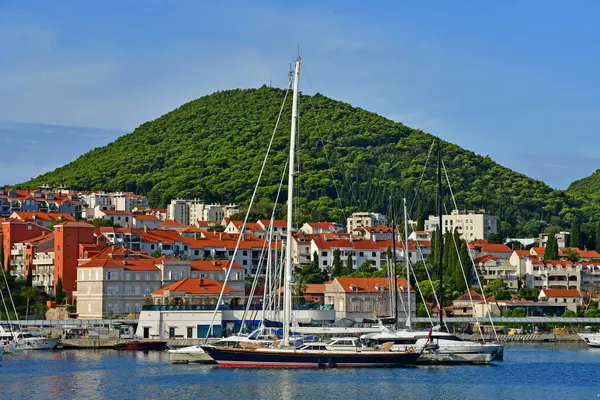 Dubrovnik Croatia August 2022 New Harbour — Stok fotoğraf