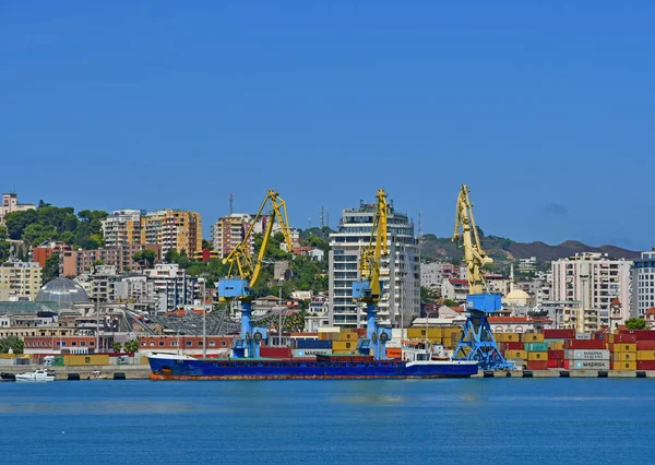 Durres Albania August 2022 Harbour — ストック写真