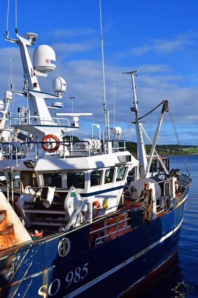 Killybegs Irsko Září 2022 Rybářská Por — Stock fotografie