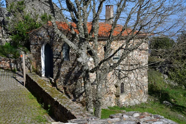 Castelo Rodrigo Portekiz Mart 2022 Tarihi Köy Merkezi — Stok fotoğraf