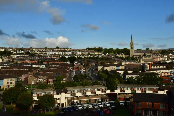 stock image Londonderry; Northern Ireland - september 15 2022 : the city centre