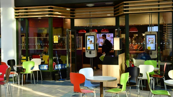 Londonderry Irlanda Del Nord Settembre 2022 Fast Food Nel Centro — Foto Stock