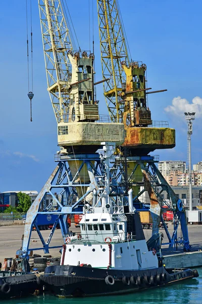 Durres Albania August 2022 Harbour — Stock Fotó