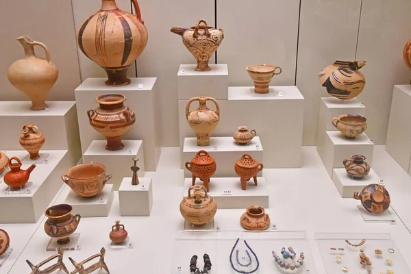 Mycenae Greece August 2022 Museum Archaeological Site — Zdjęcie stockowe