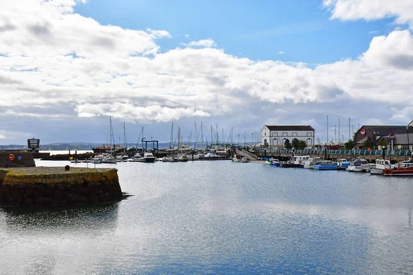 Carrickfergus Kuzey Rlanda Eylül 2022 Pitoresk Şehir Limanı — Stok fotoğraf