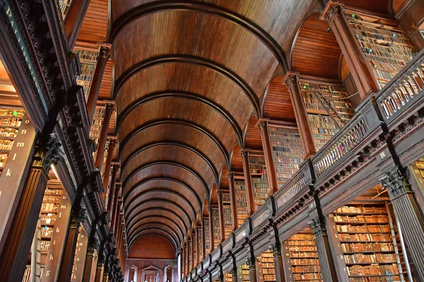 Dublino Irlanda Settembre 2022 Trinity College Dublino Vecchia Biblioteca — Foto Stock