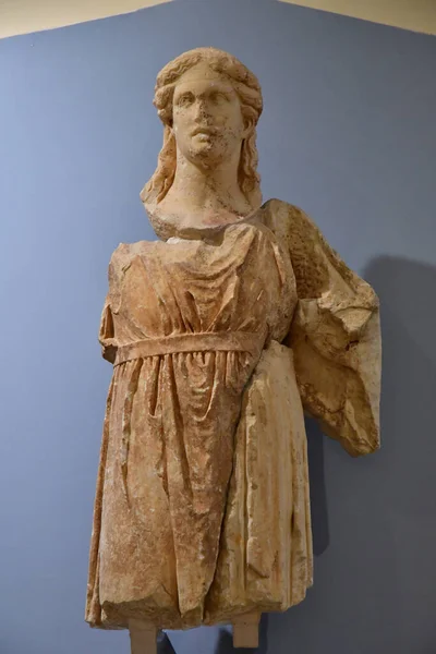 Delphi Greece August 2022 Archaeological Museum — стокове фото