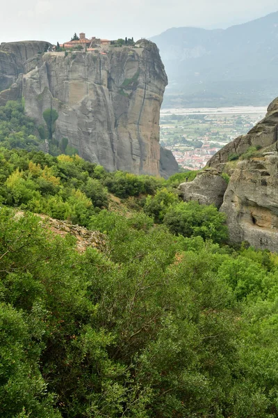 Kalambaka Greece August 2022 Landscape Meteora — ストック写真