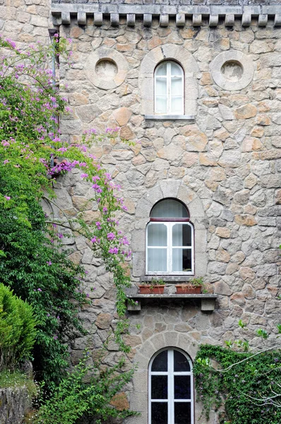 Sintra Portogallo Luglio 2010 Pittoresco Palazzo Regaleira — Foto Stock