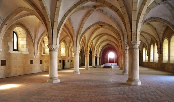Alcobaca Portugal Juli 2010 Het Pittoreske Alcobaca Klooster Opgericht 1153 — Stockfoto
