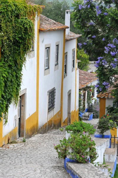 Obidos Πορτογαλία Ιουλίου 2010 Γραφική Πόλη — Φωτογραφία Αρχείου