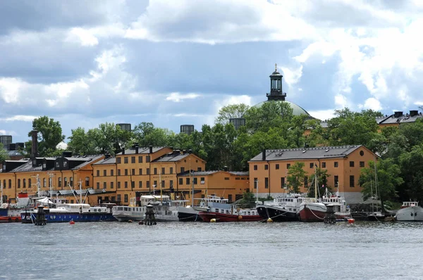 Stockholm Sweden June 2011 Picturesque City — 图库照片