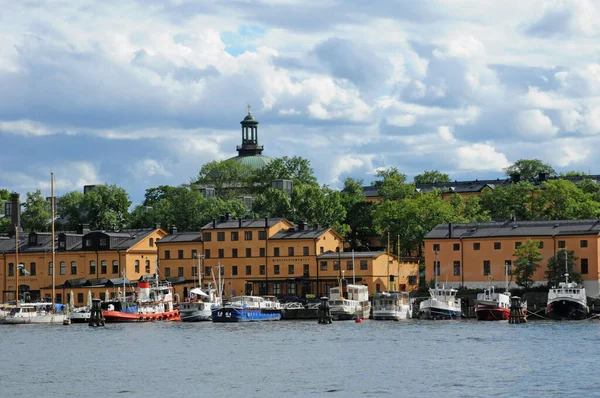 ストックホルム スウェーデン 2011年6月26日 絵のように美しい街 — ストック写真