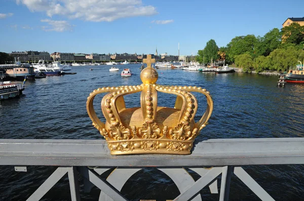 stock image Stockholm, Sweden - june 26 2011 : the picturesque city