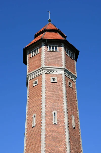 Visby Szwecja Czerwiec 2011 Malownicza Wieża Ciśnień — Zdjęcie stockowe