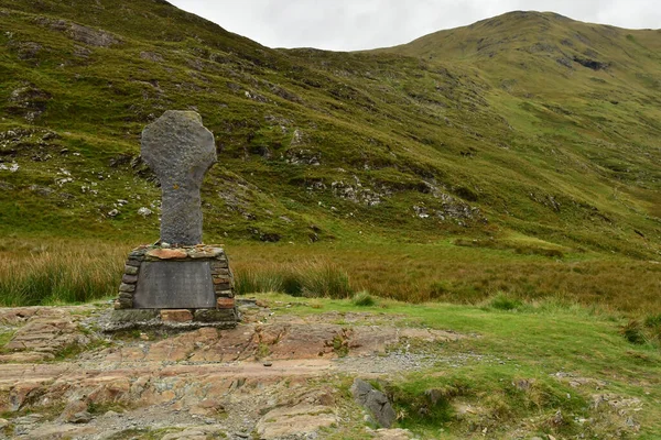 stock image county of Mayo, Ireland - september 15 2022 : the Doolough Valley