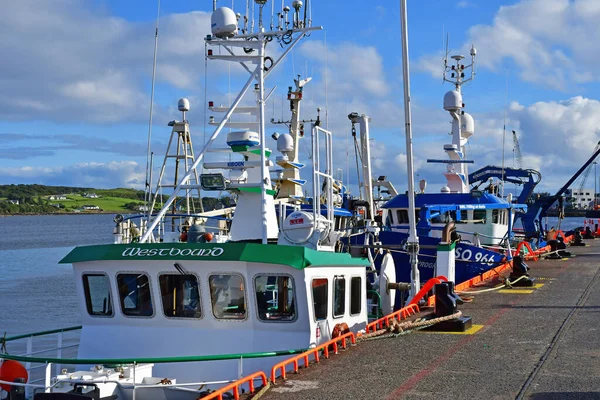 Killybegs Irsko Září 2022 Rybářský Přístav — Stock fotografie