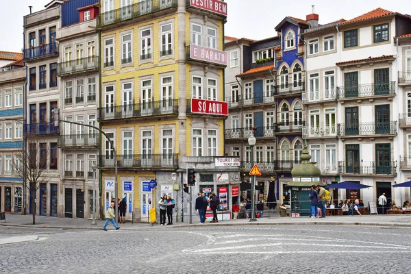 Porto Portugal Juli 2022 Het Historische Almeida Garret Plein — Stockfoto