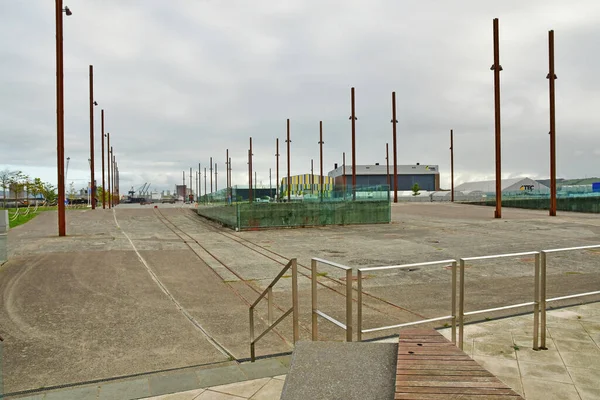 Belfast Noord Ierland September 2022 Plek Waar Titanic Werd Gebouwd — Stockfoto