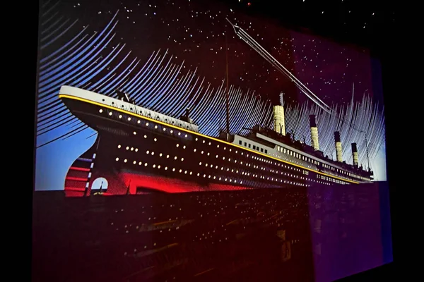 Belfast Irlandia Północna Wrzesień 2022 Muzeum Titanica Belfaście — Zdjęcie stockowe