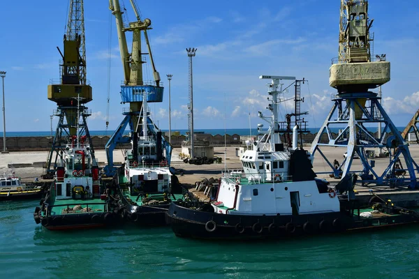 Durres Albania August 2022 Harbour — Stock Fotó