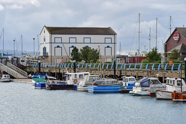 Carrickfergus Northern Ireland September Tdecember December Picturesque City Harbour — 图库照片