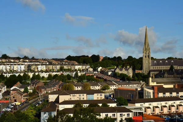 stock image Londonderry; Northern Ireland - september 15 2022 : the city centre